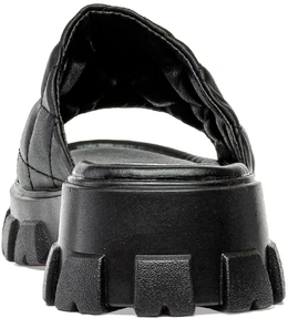 Женские черные сабо Baden