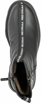 Женские черные ботинки Baden (Натуральная шерсть)