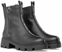 Женские черные ботинки Baden (Натуральная шерсть)