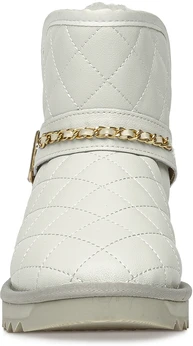 Женские бежевые угги Baden (Натуральная шерсть)