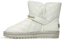 Женские бежевые угги Baden (Натуральная шерсть)