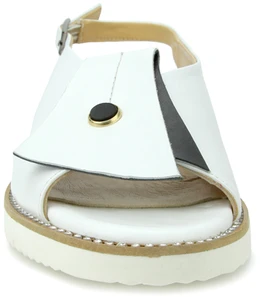 Женские белые босоножки Mabu