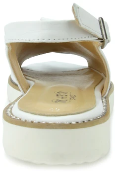 Женские белые босоножки Mabu