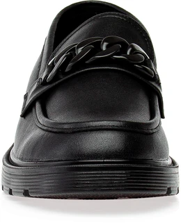 Женские черные лоферы Baden