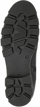 Женские черные полусапоги Janita (Натуральный мех)