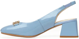 Женские голубые босоножки Wilmar