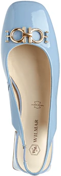Женские голубые босоножки Wilmar
