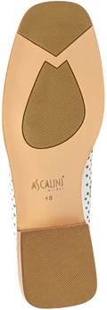 Женские белые туфли Ascalini