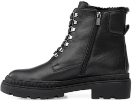 Женские черные ботинки Janita (Натуральный мех)