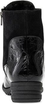 Женские черные ботинки Janita (Натуральный мех)