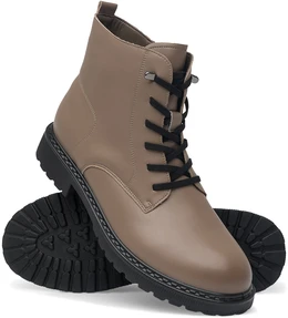 Женские бежевые ботинки Baden (Байка)