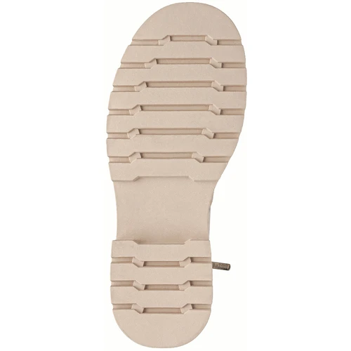 Женские бежевые ботинки Baden (Натуральная шерсть)