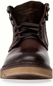 Мужские коричневые ботинки Baden (Натуральная шерсть)