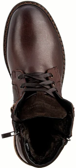 Мужские коричневые ботинки Baden (Натуральная шерсть)