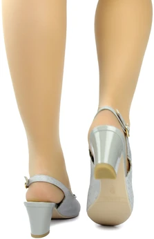 Женские серо-коричневые босоножки Cavaletto