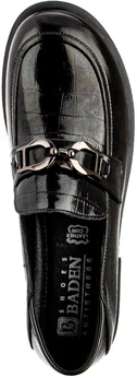 Женские черные лоферы Baden