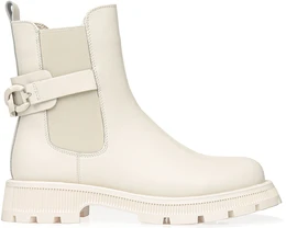 Женские бежевые ботинки Lavida (Велюр)