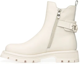 Женские бежевые ботинки Lavida (Велюр)