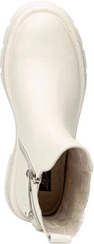 Женские бежевые ботинки Lavida (Велюр)