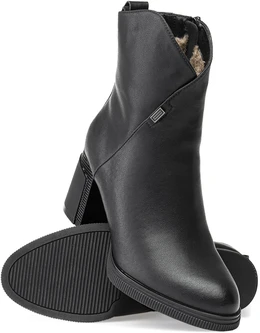 Женские черные ботильоны Baden (Натуральная шерсть)