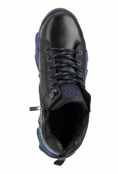 Мужские черные ботинки Baden (Натуральная шерсть)