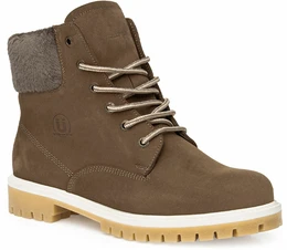 Женские коричневые ботинки Burgerschuhe (Натуральная шерсть)