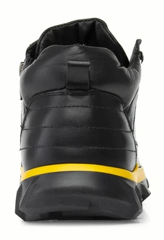 Мужские черные ботинки Baden (Натуральная шерсть)