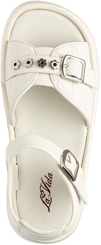 Женские белые босоножки Lavida