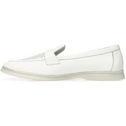 Женские белые лоферы Shoiberg