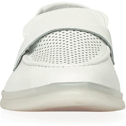 Женские белые лоферы Shoiberg