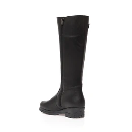 Женские черные сапоги Janita (Натуральный мех)