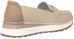 Женские бежевые мокасины Wilmar