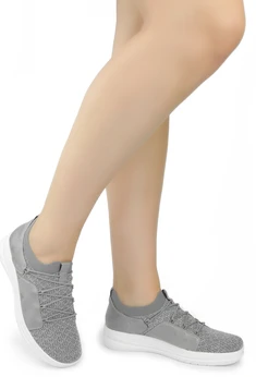 Женские серо-коричневые кроссовки Remonte