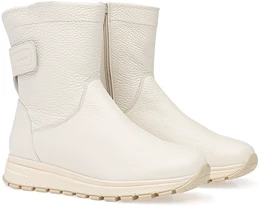 Женские бежевые полусапоги Romer (Натуральный мех)