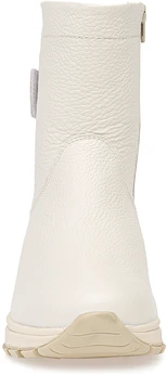 Женские бежевые полусапоги Romer (Натуральный мех)