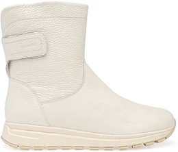 Женские бежевые полусапоги Romer (Натуральный мех)