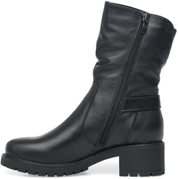 Женские черные полусапоги ALEXIA LEVINI (Натуральная шерсть)