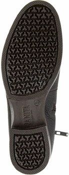 Женские коричневые полусапоги Janita (Натуральный мех)