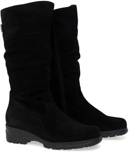 Женские черные сапоги Janita (Натуральный мех)