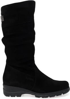 Женские черные сапоги Janita (Натуральный мех)