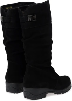 Женские черные сапоги Janita (Натуральный мех)