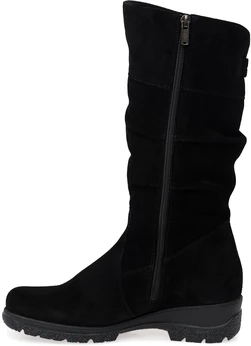 Женские черные сапоги Janita (Натуральный мех)