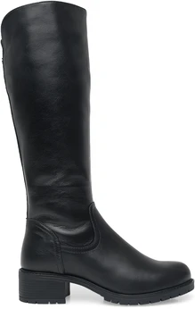 Женские черные сапоги ALEXIA LEVINI (Натуральная шерсть)