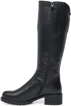 Женские черные сапоги ALEXIA LEVINI (Натуральная шерсть)