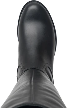 Женские черные сапоги ALEXIA LEVINI (Натуральная шерсть)