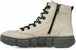 Женские бежевые ботинки Burgerschuhe (Байка)