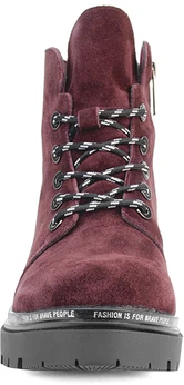 Женские фиолетовые ботинки Tofa (Натуральная шерсть)
