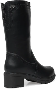 Женские черные полусапоги Baden (Натуральная шерсть)