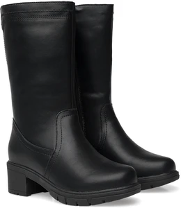 Женские черные полусапоги Baden (Натуральная шерсть)