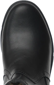 Женские черные полусапоги Baden (Натуральная шерсть)